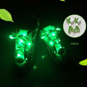 Party Charmant Schaatsen LED Flash Light Up Glow Schoenveters Shoestrings Lichtgevende Dark Athletic Sport Laarzen Schoenen Veters