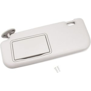 LARBLL - Zonneklep - Grijs - Met Make-Up Spiegel - Voor Toyota Corolla