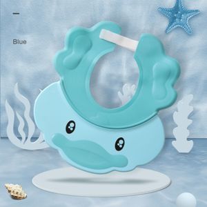 Baby Shampoo Cap Olifant Shampoo Cap Waterdicht Oor Bescherming Babybadje Douche Cap Verstelbare Kinderen Douche Cap