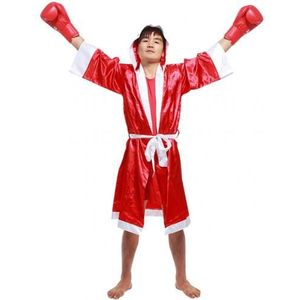 Mma Boksen Wedstrijd Muay Thai Mannen \ &#39;S Hooded Lange Mouw Mantel Gewaad Uniform Kostuum Boksen Shirt muay Thai Wedstrijd Su