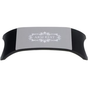 Comfortabele Siliconen Nail Art Kussen Arm Rest Pillow Nail Salon Hand Houder Arm Rest Manicure Accessoires (Zwart)