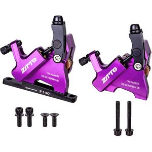 Ztto Hydraulische Disc Grind Racefiets Rem Platte Mount Cx Rotor Rem Fiets Remklauw Cnc Mechanische Draad Pull Metal Pads 105