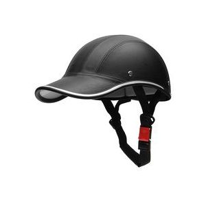 Motorhelm Heren Dames PU Leren Helm Cap voor Buitensporten Honkbal Fietsen MTB Schaatsen Verstelbare Anti UV Veiligheid Fietshelmen kopen vanaf een prijs van 19 Motorhelm Heren Dames PU Leren Helm Cap voor Buitensporten Honkbal Fietsen MTB Schaatsen Verstelbare Anti UV Veiligheid Fietshelmen kopen vanaf een prijs van 19