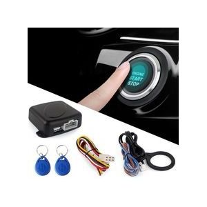 Smart RFID Auto Alarm Systeem Push Motor Start Stop Knop Lock Ontsteking Startonderbreker met Afstandsbediening Keyless Go Entry Systeem 12V