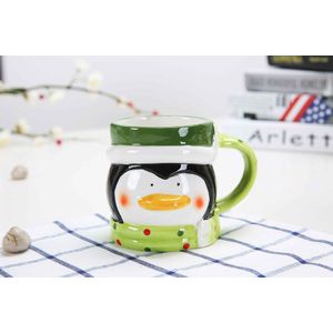 Kerstman, Sneeuwpop, Elanden Mok, xmas Cup Keramische Mok Mooie Kinderen Cup Melk Koffie Flessen Keramische Melk Glas 380Ml