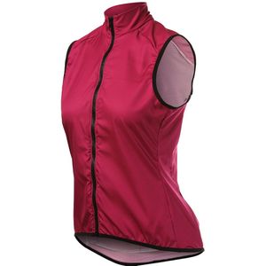 Pure Red Vrouwen Gilet Fietsen Fiets Mtb Winddicht Waterdicht Vest Mountainbike Kleding Terug Ademend Mesh