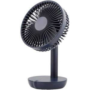 5 snelheden USB Desk Fan Battery Operated Fluisterstil Draagbare Oplader Functie 6 Inch Perfecte Kleine Persoonlijke Voor Outdoor