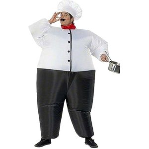 Sumo Worstelaar Kostuum Cosplay Grappige Chef Opblaasbare Suits Blow Up Outfit Halloween Party Jurk Kleding Voor Volwassen