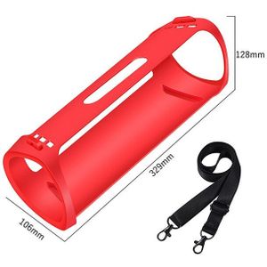 Outdoor Reizen Siliconen Case Cover Met Band Karabijnhaak Voor Sony SRS-XB43 Draagbare Draadloze Bluetooth Speaker