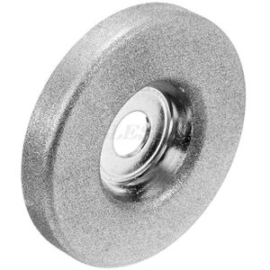1Pc 56Mm 180/360 Grit Diamant Slijpschijf Cirkel Grinder Steen Puntenslijper Hoek Snijden Wiel Rotary Tool