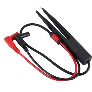 Multimeter Meetsnoeren Capaciteit Tester Pen Smd Test Probe Lead Pincet Lcr Testing Tool Voor UNI-T/Victor/Fluke multimeter