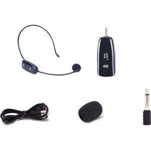 Draagbare Draadloze Microfoon Headset Microfoon Voor Voice Versterker Luidspreker Onderwijs Tour Guide Draadloze Microfoon Zender