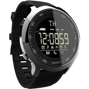Smart Horloge EX18 Sport 5ATM Waterdicht Stappenteller Tracker Bericht Herinnering Bluetooth Outdoor Zwemmen Mannen Gps Smartwatch Wristba