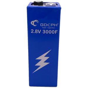 Super Condensator 2.8V 3000F 161X56X56Mm Lage Esr Hoge Frequentie Elektrische Farad Ultracapacitor Voor Auto auto Voeding