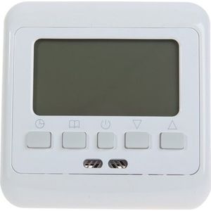 Programmeerbare Anti-Bevriezing Verwarming Thermostaat LCD Kamerthermostaat Thermostaat Oververhitting Bescherming Toetsenbord Lock