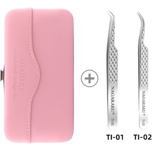 Nagaraku Wimper Extension Pincet Kit Precisie Rvs Mega Volume Fans Pick Up Wimper Toepassing Makeup Tools