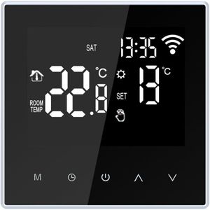 Slimme Thermostaat Programmeerbare Temperatuur Controller Voor Elektrische Vloerverwarming Met Lcd-scherm Smart Leven