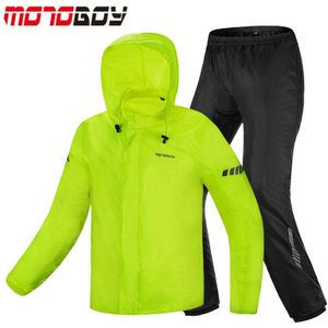 Ultra-Dunne Man Motoboy Motorfiets Regenjas Broek Pak Waterdicht Motorcross Jas Broek Nacht Reflecterende Sml Xl Xxl xxxl