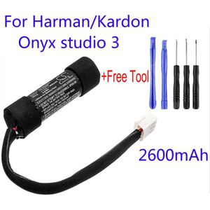 Cameron Sino PR-633496 Voor Harman Kardon Onyx Studio 3 CS-HKE300SL 2600Mah Vervanging Bluetooth Luidspreker Speaker Batterij