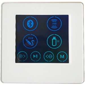 Abgn -4 Inch Ingebed Familie Hotel Smart Home Achtergrond Muziek Speler Host Controller Versterker H86B