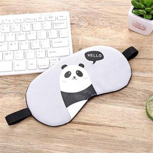 1 Pc Mode Draagbare Leuke Slapen Oogmasker Koreaanse Stijl Zachte Gewatteerde Slaap Reizen Shade Cover Rest Relax Slapen blinddoek