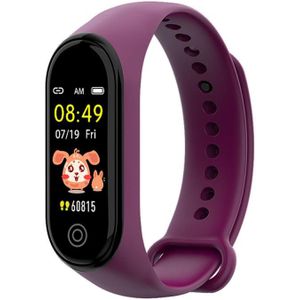 M4 Plus Smart Band Horloge Armband 4 Hartslag Sport Armband Bloeddruk Smartband Monitor Gezondheid Polsband