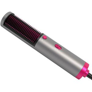 Stijltang Warmte Haar Keramische Curler Air Kam Steil Volume Haarverzorging Voor Mannen Baard Stijltang Kam