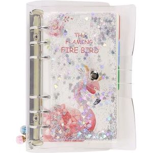 Koreaanse Bling Bling A6 Losse Blad Spiraal Dagelijks Wekelijks Planner Notebook Met Gratis Pen Te Doen Notepad Agenda School briefpapier