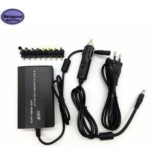 100W 5A Universele 5V 12V 15V 16V 18V 19V 20V 22V dc 24V Ac Power Adapter Verstelbare Autolader Usb 8 Stekkers Laptop Voeding