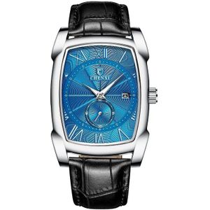 Chenxi Horloge Luxe Retro Mannen Horloges Business Waterdicht Quartz Horloge Mannelijke Kalender Romeinse Cijfers Stop Horloge