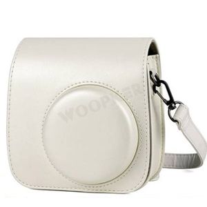 Voor Fuji Fujifilm Instax Mini8 & 9 Lederen Camera Strap Bag Case Cover Pouch Protector Schouderband Voor Polaroid Foto camera