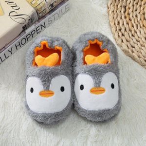 Kids Dinosaurus Slippers Comfortabele Baby Warm Katoenen Schoenen Jongens En Meisjes Huis Indoor Dier Pluche Slippers