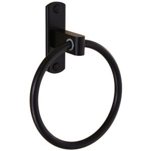 Black Towel Ring,Towel Rack, European Toilet,Circular Towel Hanging Ring, Antique Bathroom Accessories,European Bathroom Towel R