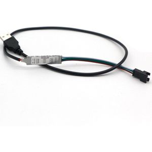 Dc Usb SP002E 3 Sleutel Mini Rgb Controller Micro-Controller Voor DC5v 12 V 24V Pixels Droom Kleur WS2811 WS2812B Led Strip Licht