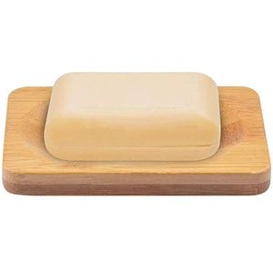 Houten Zeep Houder Bamboe Zeepbakje Lekbak Badkamer Opbergdoos Organizer Badkamer Douche Accessoires Container Vocht