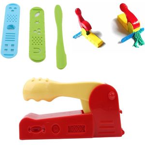4 stks/set Deeg Plasticine Craft Klei Extrusie Mold Tool Set Kinderen Leren Spelen Speelgoed
