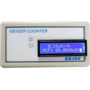 GMV2 Draagbare Handvat Geigerteller Straling Dosimeter Emf Meter Gemonteerd Nucleaire Straling Detector
