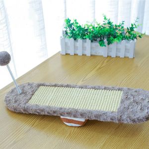 Huisdier Kat Stratcher Board Speelgoed Voor Kat Meubels Voor Kat Kitten Wip Speelgoed Kat Mat Klauwen Spelen Scratcher Met Kattenkruid kat Speelgoed