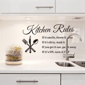 Home Decor Verwijderbare Muurstickers Keuken Regels Decal Woonaccessoires Mooie Patroon Decoratie Home Decor