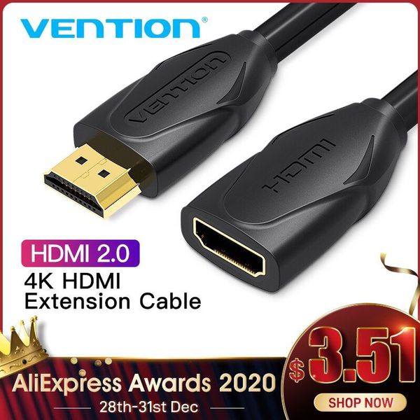 FSU HDMI-compatible Cable Video Cables Gold Plated 1.4 4K 1080P 3D Cable  for HDTV Splitter Switcher 0.5m 1m 1.5m 2m 3m 5m 10m