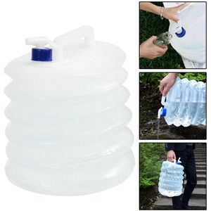 15L Auto Opvouwbare Emmer Draagbare Auto Water Carrier Container 3 In 1 Wasstraat Outdoor Reizen Camping Waterdichte Water Zakken mand