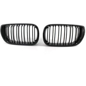 2 Stks/set Zwart Roosters Front Nier Grill Voor B-MW E46 3 Serie 4 Deur 02-05 L9BC