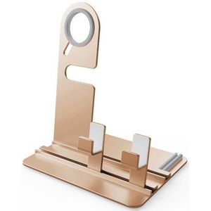 Stand Voor Apple Horloge 6 Band 44Mm/40Mm Apple Horloge 6 Se 5 4 3 Charger Ondersteuning station Iwatch 3 Band 42Mm 38Mm Iphone 8X 8Plus 11