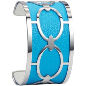 Legenstar Armband & Bangle Argent Femme Georgette Manchette Rvs Armband Omkeerbare Verwisselbare Pulseiras