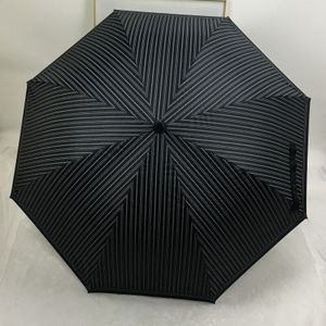 PALONY Stijlvolle paraplu met lange steel en gestreepte stijl. Paraplu voor mannen en vrouwen om schaduw zich van de regen