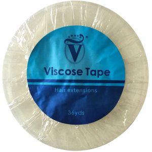 36 Yards Breedte 1 Cm Transparante Dubbele Klevende Hair Extensions Tape Viscose Tape Voor Tape Haarverlenging