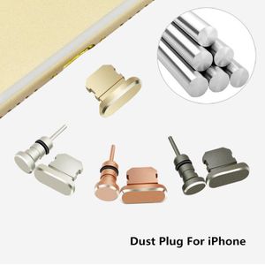 Metalen Stof Plug 3.5Mm Jack Koptelefoon Poort Voor Iphone 11 Pro X Xr Xs Max 8 7 6S plus 5 Se Stof Plug Set Voor Iphone Acessorios
