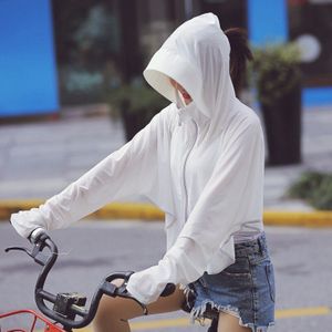 Fall Zon Vest Vrouwen Zonbescherming Overhemd Jas Hooded Tops Vrouwen Anti Uv Transparant Zon Beschermende Kleding