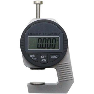 Digitale Diktemeter Meter Micrometer 12.7 Mm Grote Lcd Elektronische Meetklok Spons Dikte Measure Tool