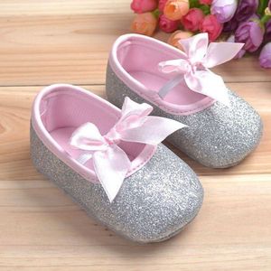 Soft Sole Baby Girl Schoenen Anti-Slip Peuter Pasgeboren Princess Crib Schoenen 0-18Months